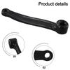165mm Crank Set for Exercise Bikes Left and Right Iron Cranks with Square Hole