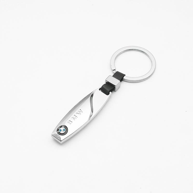 3D Metal Leather Emblem Car Keychain Key Chain Key Rings Bag For BMW X1 X3 X5 X6 X7 F20 F22 F23 F85 F86 E90 E91 F32 F33 F34 F36