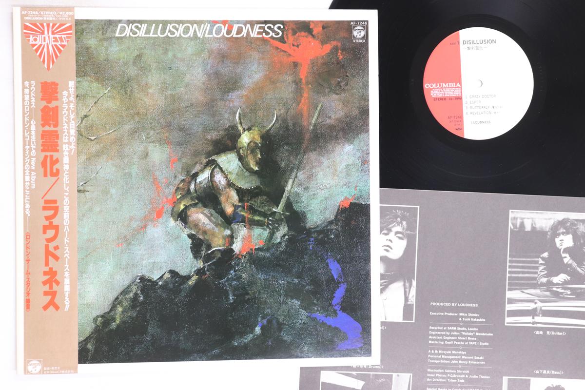 

LP Record - Disillusion AF7246 COLUMBIA 1984 Japan Obi Japanese Pop/Rock Used