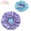 Luxury Quality Hair Bonnet Soft and Comfortable Sleeping Reversible Double Layer Satin Bonnet Silk Bonnets