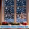 Christmas Window Decal Sticker Set for Glass Decorations