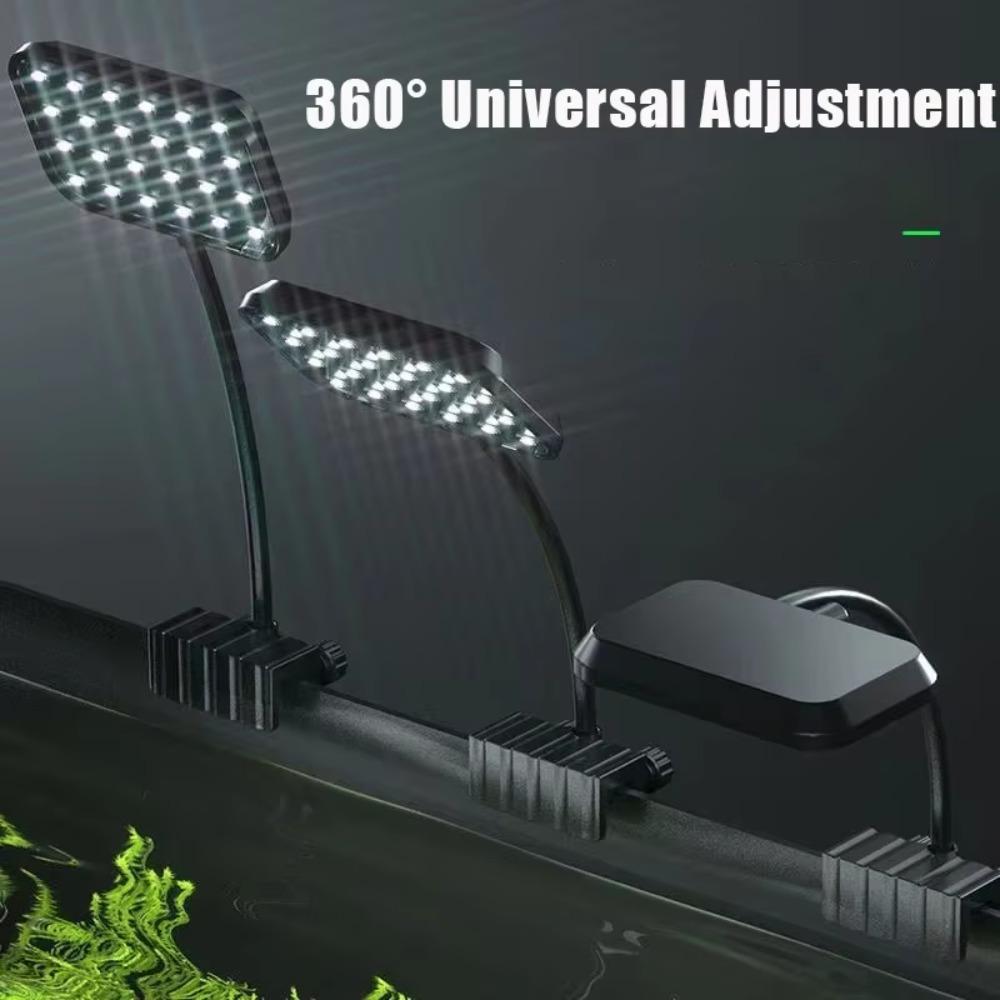 

High Brightness Fish Tank Clip-on Lamp Energy-saving Aquarium LED Light Water Grass RS-8