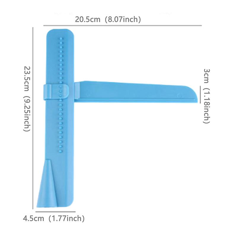 Adjustable Cake Scraper Surface Smoothing Device Edge Decorating Plastic Cake Cream Scraper Icing Rotating Cake Cutting Tools