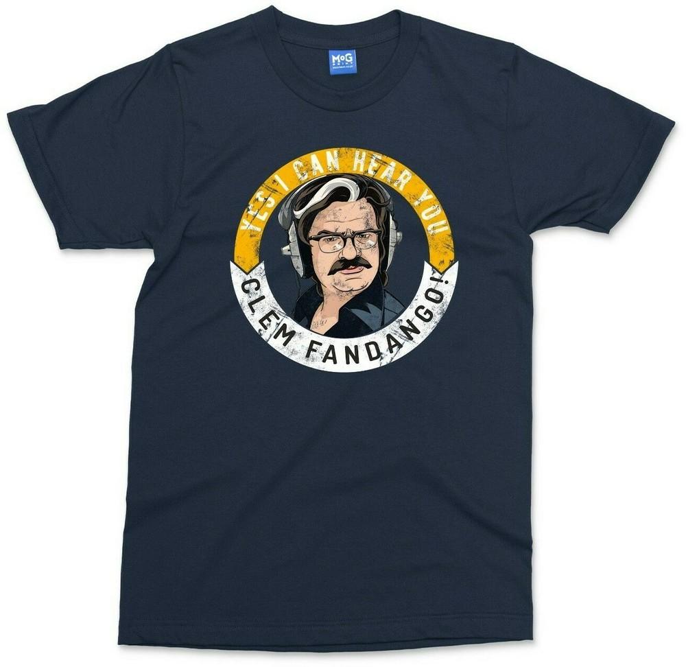 Clem Fandango Yes I Can Hear You T-SHIRT Funny Toast of London British Tv UNISEX