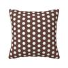 Green And Black Polka Dot Cushion Cover x cm Polyester Soft Throw Pillow Case For Sofa Car Living Room Decoration Pillowcase