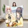 You and Me and Her A Love Story Miyuki Aoi  Print Blanket For Men Women Super Soft Cozy  Throw Blankets for Couch Multi-size
