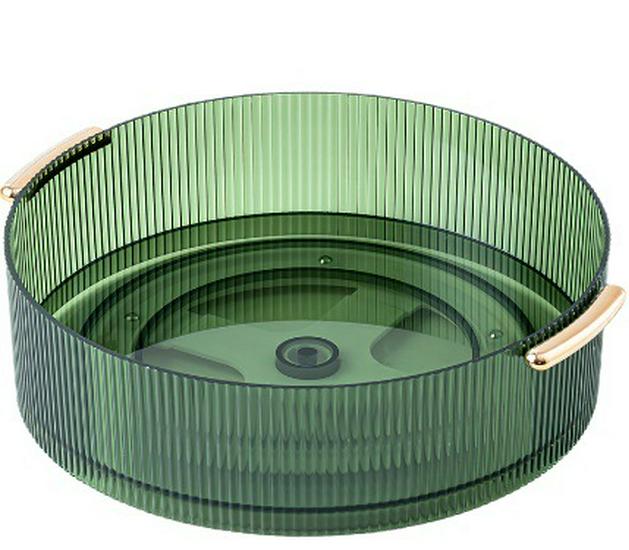 360° Rotating Cosmetic Organizer & Kitchen Spice Rack.