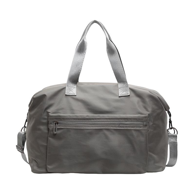 Simple Casual, Large Capacity Hand-held Travel Bag for Men and Women Students During School Holidays. Luggage Bag for Lever