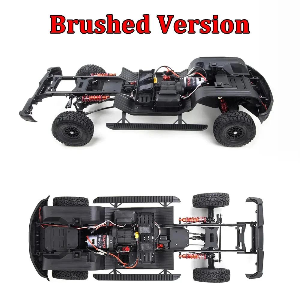 TRACTION HOBBY KM 1500 Pickup Truck 1/8 RC Simulation Electric Remote Control Model Cars Rock Crawler Adult Children's Toys