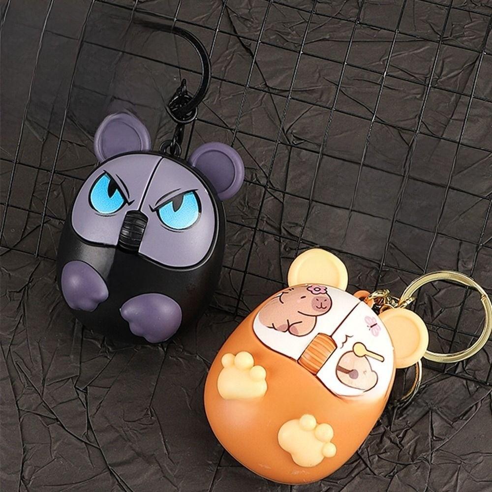 Cartoon Finger Keyboard Caps DIY Keyboard Squeeze Music Keychain Clicker Toy  Pass The Time