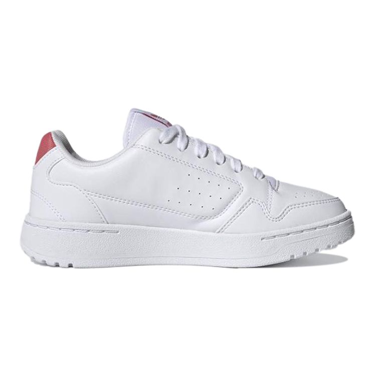 Adidas Originals Ny 90 Shock Absorbing Durable Low Top Kids Skate Shoes Kids Skate Shoes White FX6473