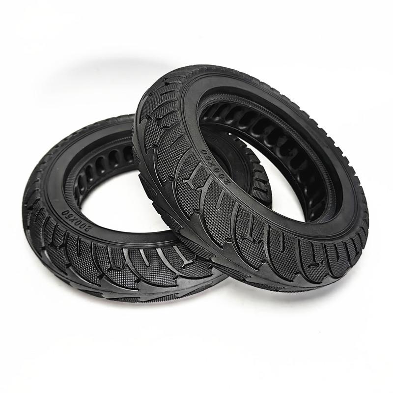 8" Shengte 200x50 Small Electric Scooter Rear Wheel Brushless Motor Hub with Solid Honeycomb Tire