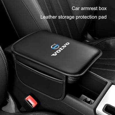 Almohadilla para Reposabrazos de Coche Almohadilla Protectora de Reposabrazos de Cuero Para ES90 EC40 EX40 EM90 XC90 V90 V60 XC60 V40 S80 S60 S90 C40 XC40 V70 XC70