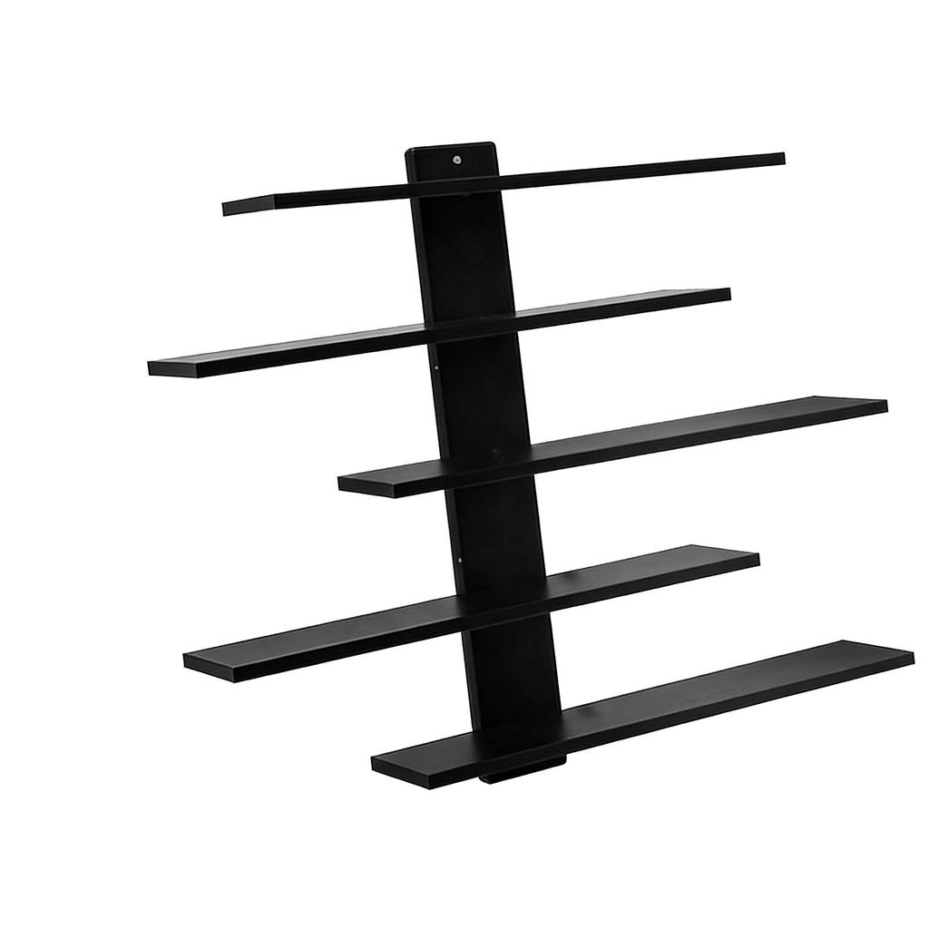 Floating Figurine Shelf Space Saving Wood Wall Figurines Decor Display Rack for Dolls Statues Ornaments