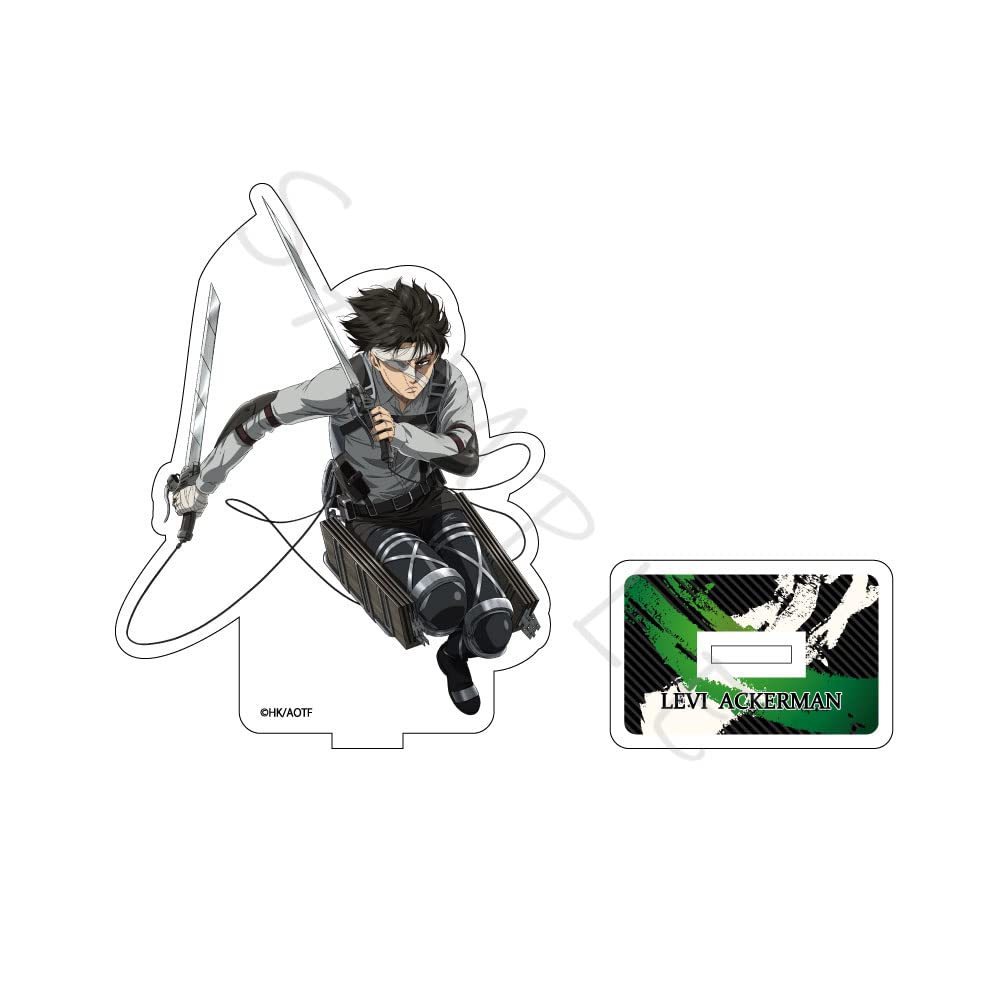 SYNC INNOVATION Attack On Titan The Final Season 5th Edition YG Levi Acrylic Stand