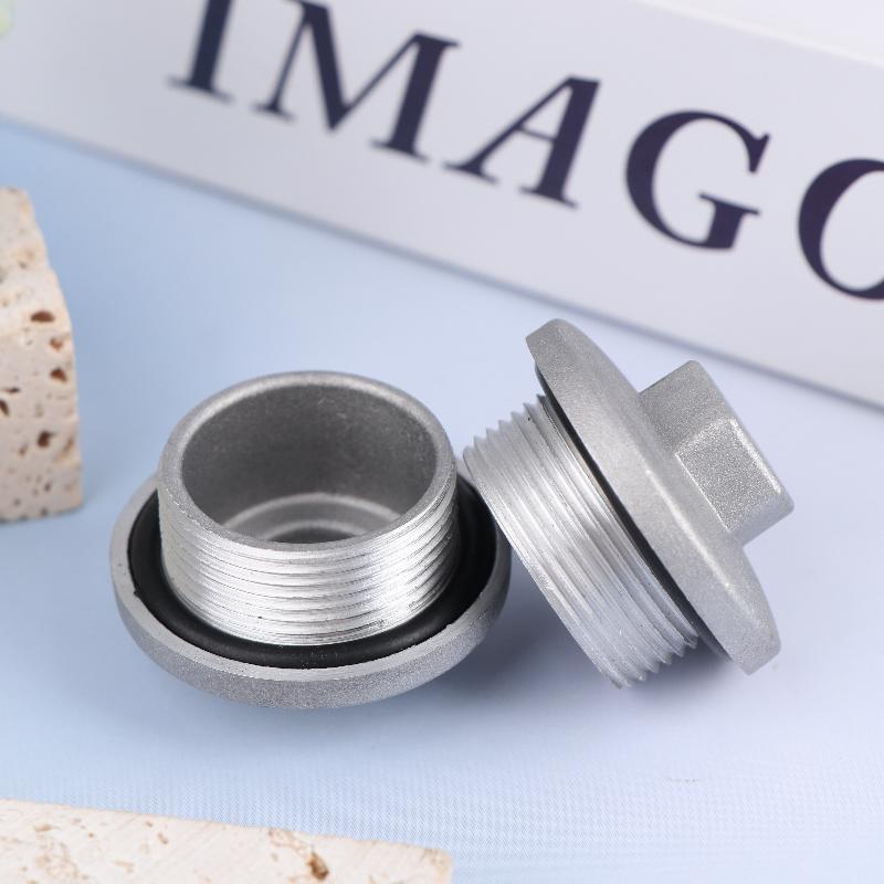 2Pcs Scooter Oil Drain Plug Valve Tappet Cover Rubber O Seal Ring For 125Gy6125 Oil Drain Cover Engine Parts