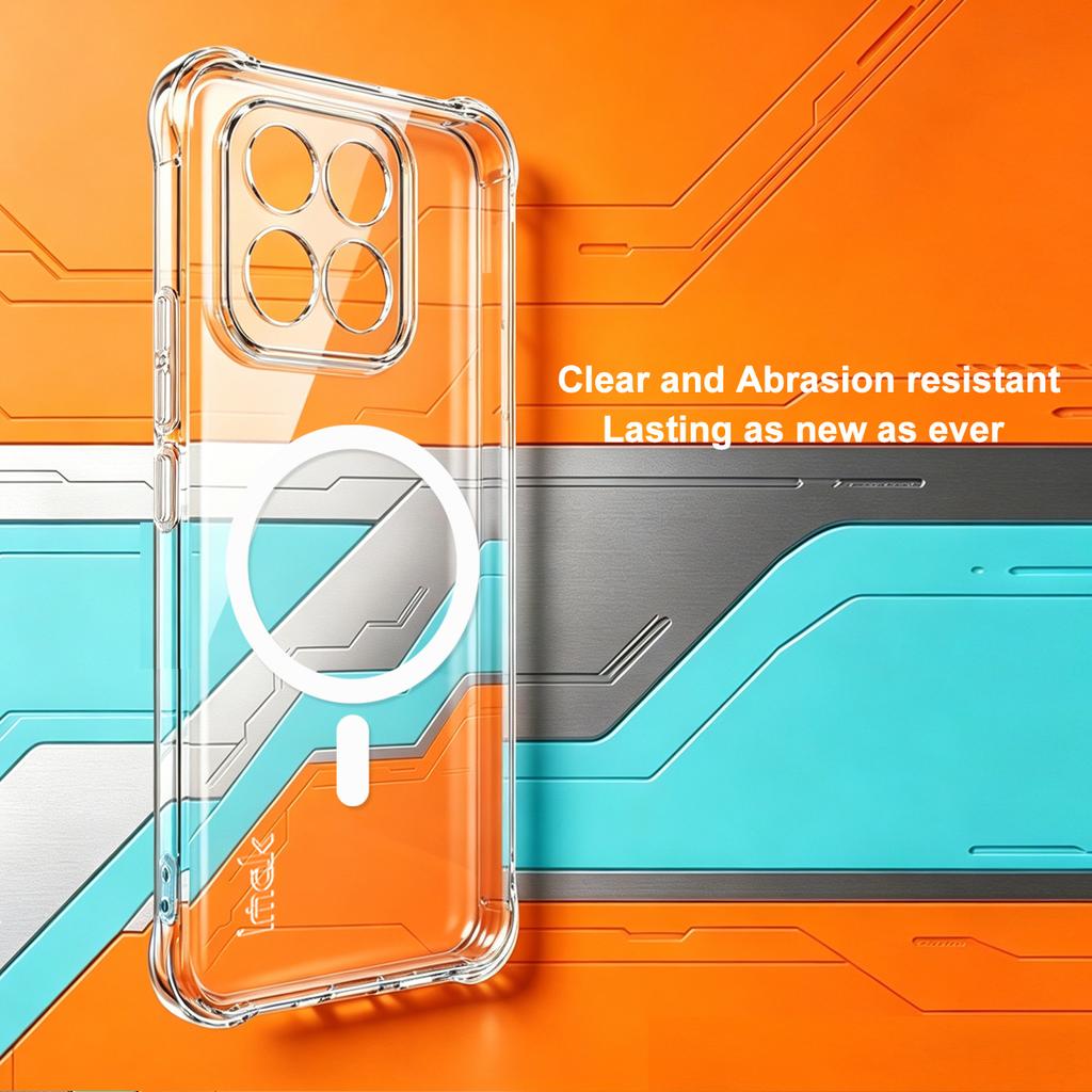Xiaomi 17 Max 5G Phone Case IMAK Shock-resistant Soft Magnetic Case