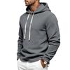 Men S Casual Long Sleeve Hooded Sweatshirt With Drawstring