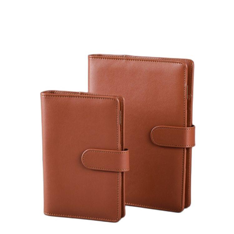 NOWY Macaroon Color A6/A5 PU Leather DIY Binder Notebook Cover Diary Agenda Planner Paper Cover School Paperwear