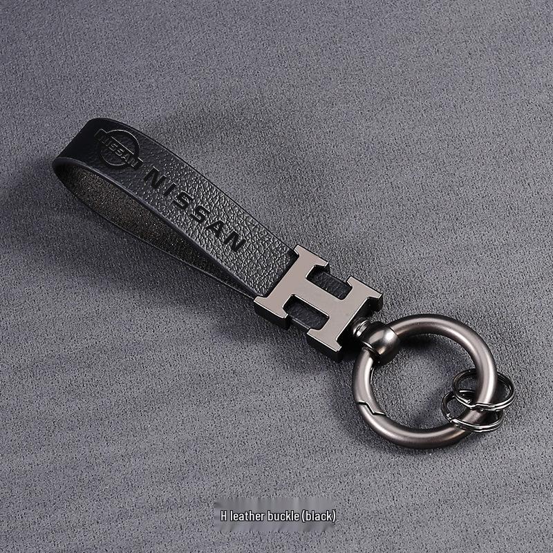 Nissan Key Case: Compatible with Qashqai, Kicks, X-Trail, Murano, Tiida, Sylphy, Pathfinder - Premium Unisex Car Key Shell & Buckle