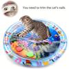 1pc Water Sensory Play Mat Thickened Inflatable Water Mat for Cat and Dog Pet Playmat with Fish Sea Ocean Theme Sensory Toy Water