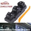 LHD For Renault Kadjar 2015 2016 2017 2018   Power Master Window Control Switch Lift Glass Button 254011766R Front Left