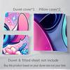 3Pcs Stitch Bubble Fantasy Bedding Sets For All Sizes New 3D Printed Bed Cover Comforter Duvet Cover Pillowcase Bedroom Decoration