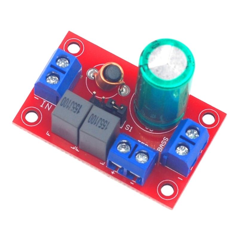 

2Way Crossover Frequency Divider for HIFI Speakers Precise Bass Treble Adjustment to Enhances Audios Performances