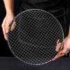 Round Wire Net Iron Roast Grate New BBQ Roasting Rack
