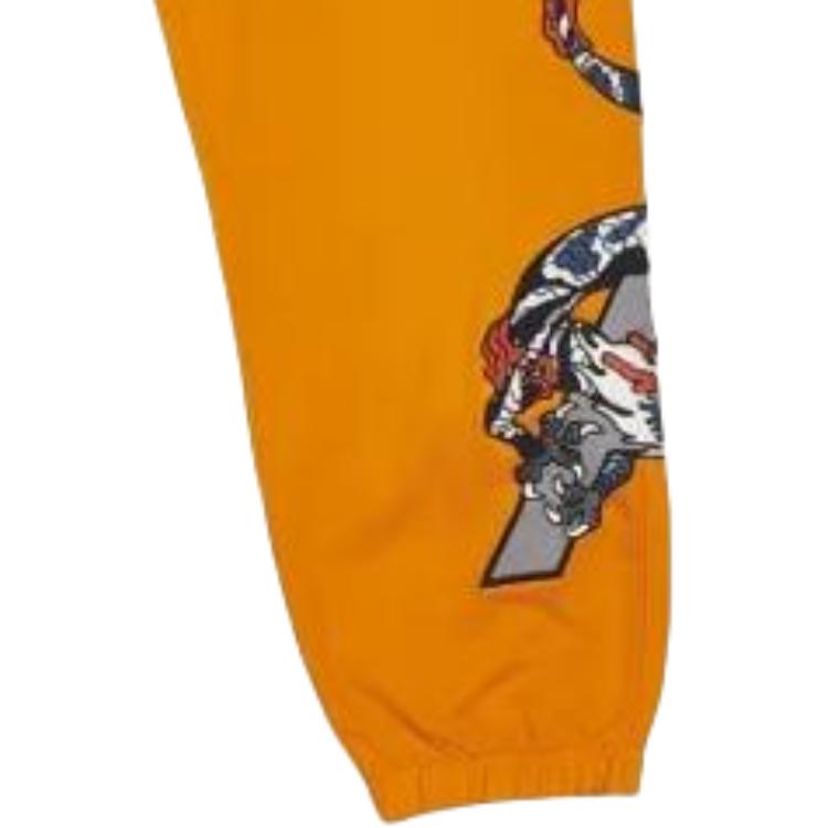 Palace Dragon Sweatpants Orange Men Bottoms P23JG062