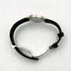 Used 951 New Battery GUCCI 5200L Date Watch Quartz Black Dial Leather Belt Ladies Round