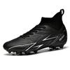 Botas de Fútbol de Caña Alta Césped Profesional Tacos Aire Libre Transpirables Deportivas con Tacos Juvenil Niños Zapatos de Fútbol Unisex Nuevo