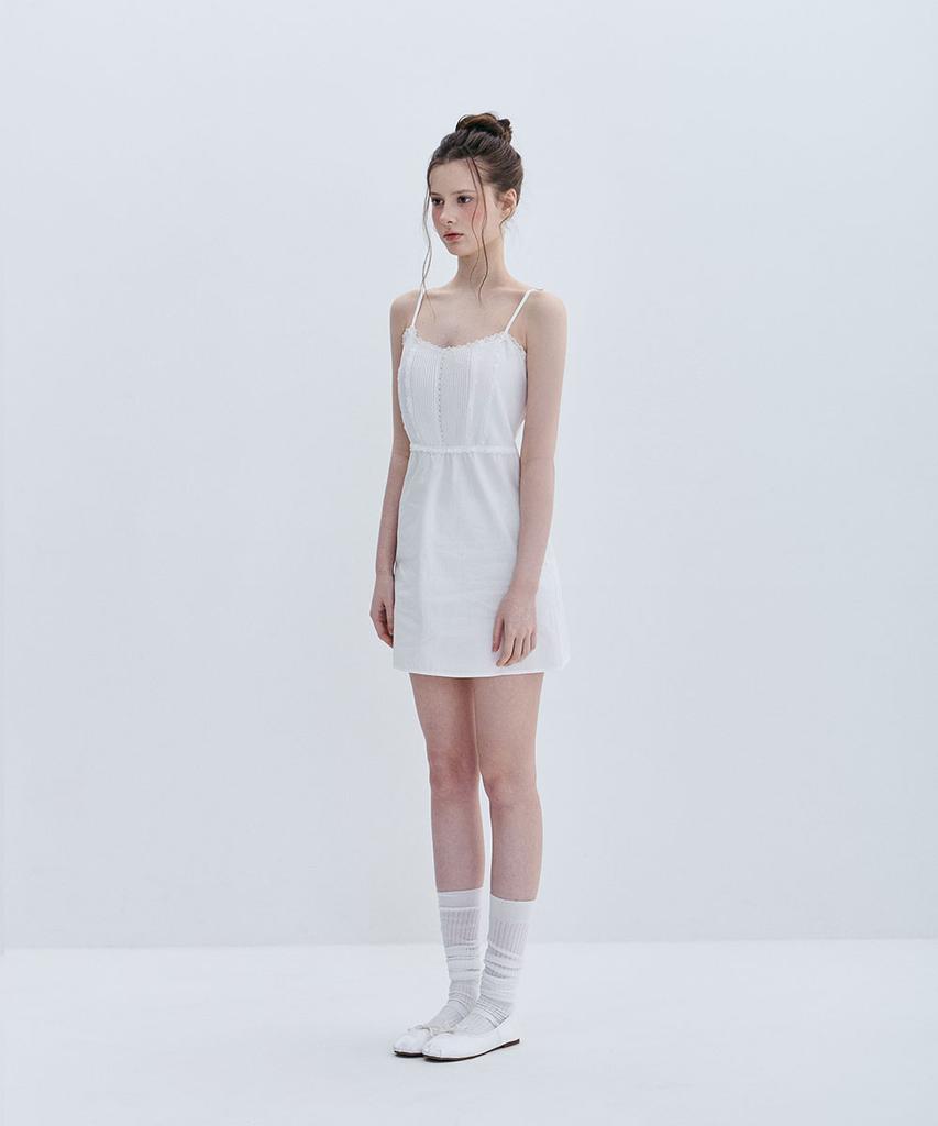 Moabel Whisper Mini Dress-Ivory