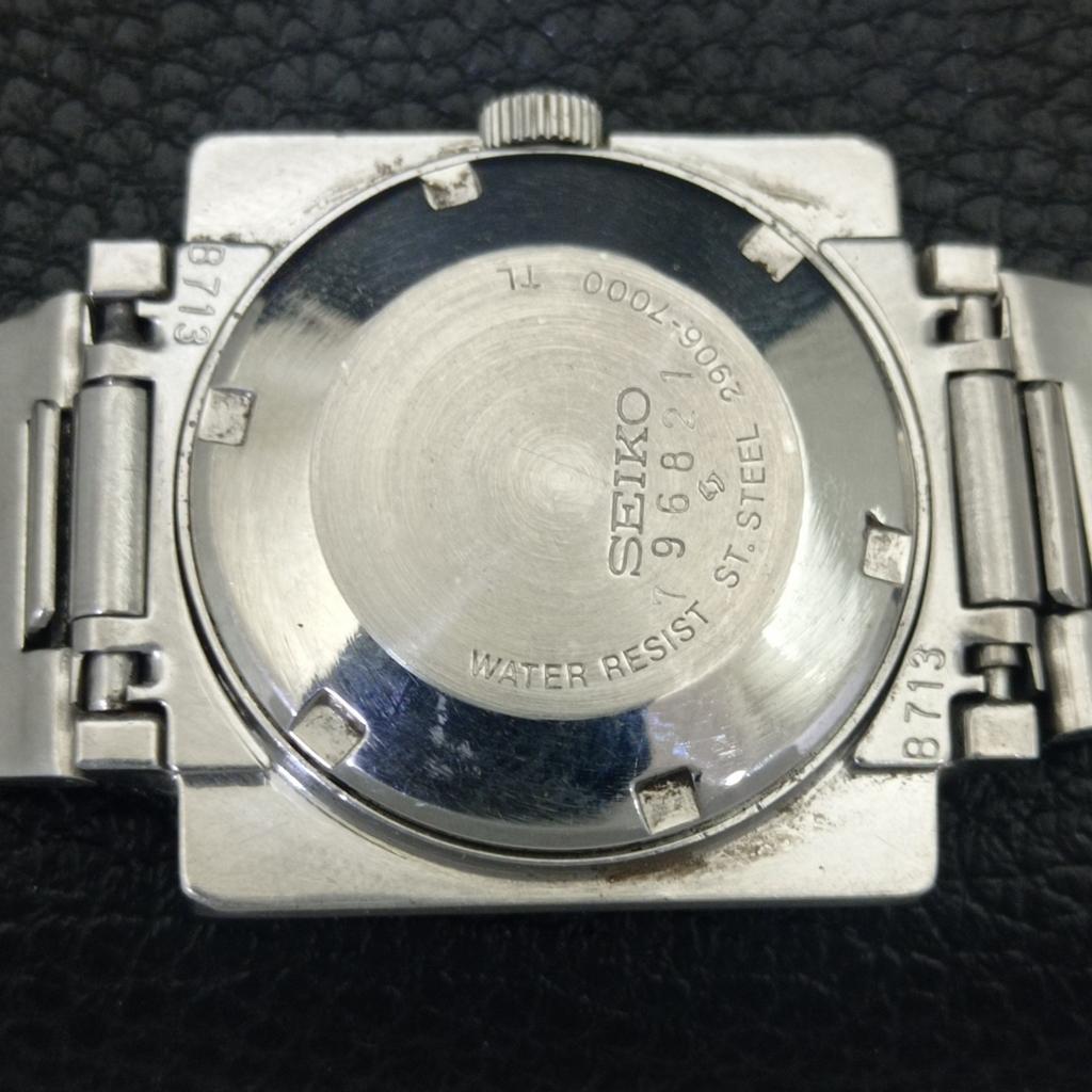 VINTAGE SEIKO HI-BEAT AUTOMATIC 2906A JAPAN WOMENS ORIGINAL DIAL WATCH a704254-1 R213i-a704254