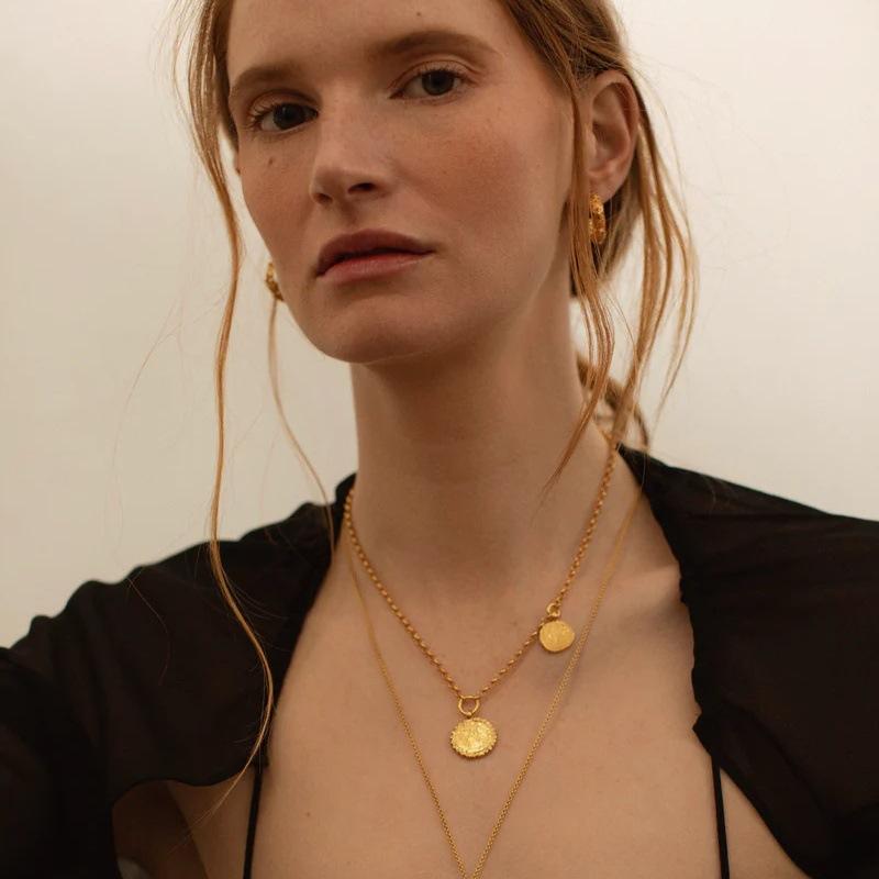 Fashion Commuter Daily Wear Earrings Premium Metal C-Type S925 Silver Needle Earrings Personalized Unique Earrings