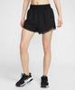 Naiki One Dry Fit High-Waisted 3-Zoll-Shorts mit Innenhose - Schwarz:Rauchgrau / Hv3504-010