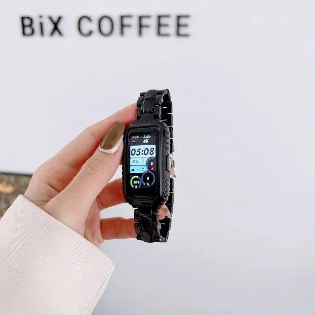 Replacement Strap For Huawei Band 7 8 Correa SmartWatch Case Wristband Bracelet For Honor Band 6 Huawei Band6 Band7 Accessories