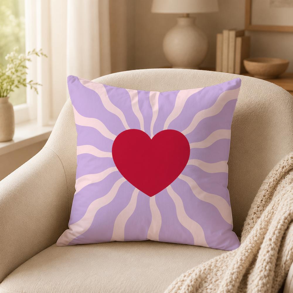 Art Abstract geometric Cushion Cover Double-Sided Printed Pillow Cover Hypoallergenic Dust-Mite Proof