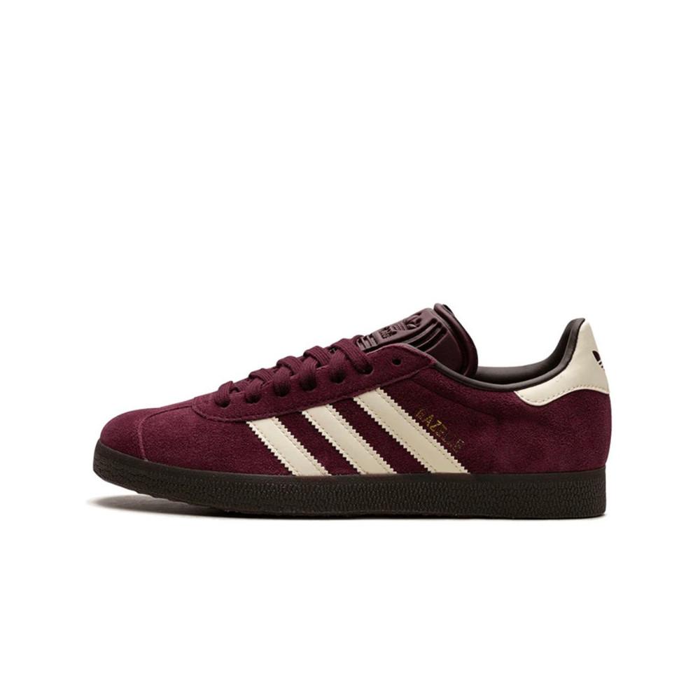 Adidas Gazelle Maroon Chalk White