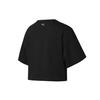 Puma Tricou casual cu mânecă scurtă cu gât rotund Topuri pentru femei Negru Auriu 584427-51