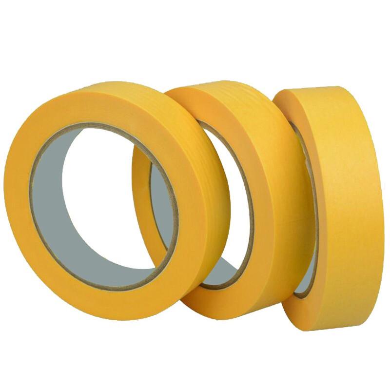 Fuda Yellow High-Temp Masking Washi Tape