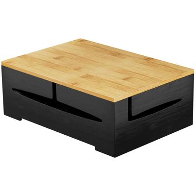 Focieulo Router-Aufbewahrungskabelbox, Kabelführung Versteckbox, Netzkabel-Aufbewahrungskoffer, Steckdosenbox, Wandmontierte Kabelspeicherung, Schreibtischtyp, Steckdosenleiste