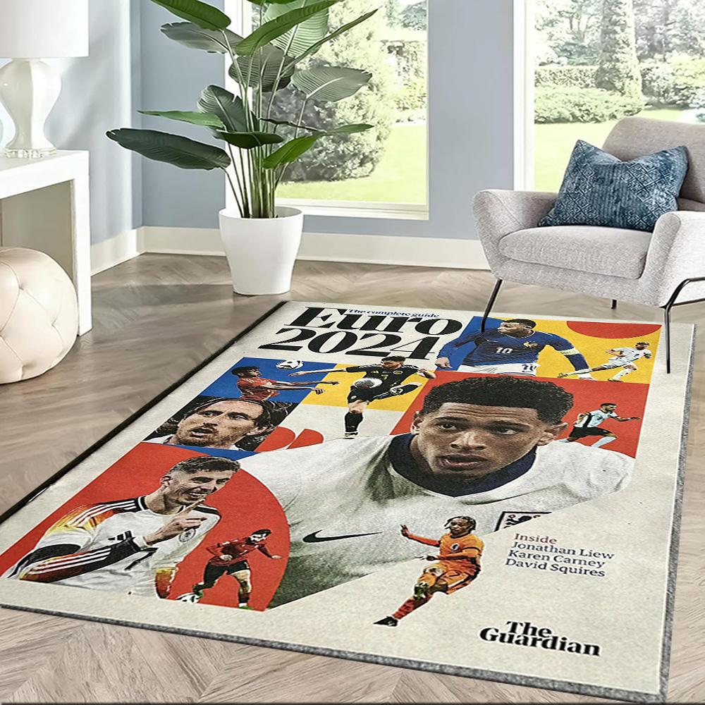 Atletico Madrid Area Rug Perfect For Hallway Balcony Study Room Living Rooms Antislip Rug Anime Office Decor Spiritual Gift