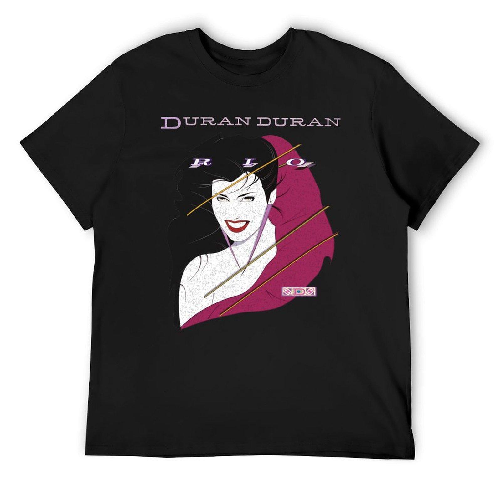 

Футболка Duran Duran Rio 1982 Графіка футболки одяг великих розмірів тваринний принт для хлопчиків чоловіків футболка S