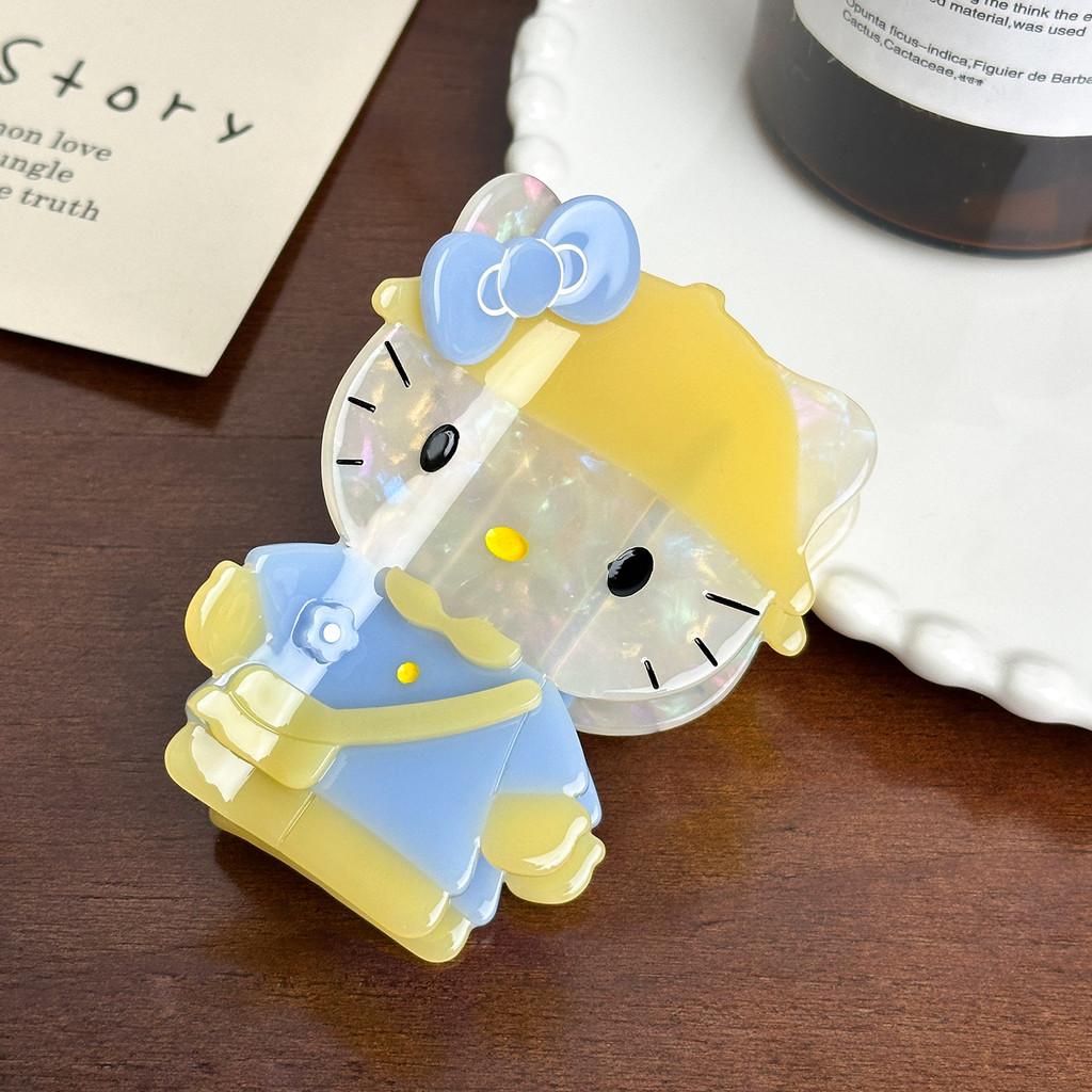 

Adorable Cat Themed Hair Claw Clip In Candy Colors For Cute And Stylish Updos Blue Yellow 8cm