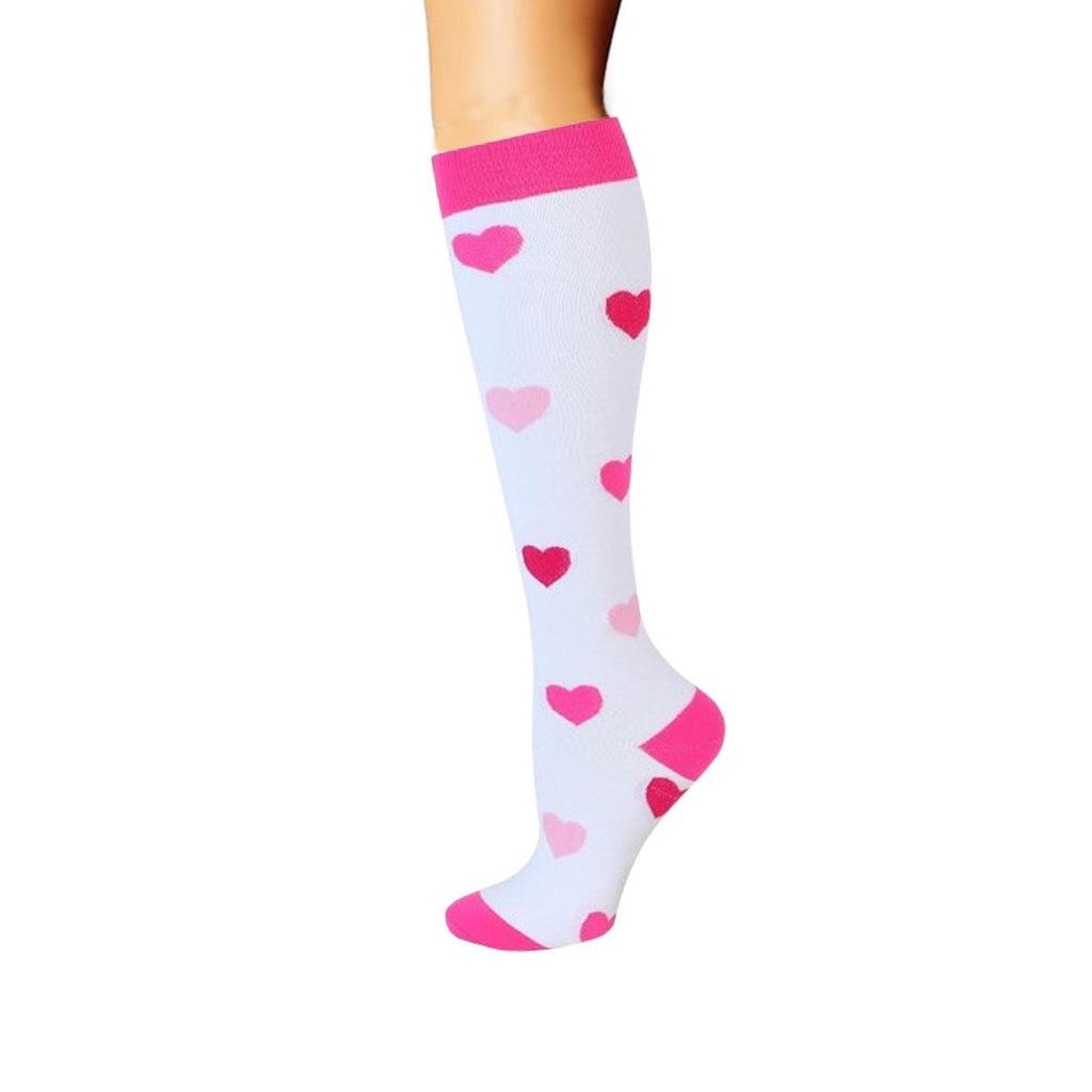 200+ Styles Compression Sports Socks for Men & Women: Breathable, Non-Slip Calf Socks for Fitness & Marathon, Individually Packaged