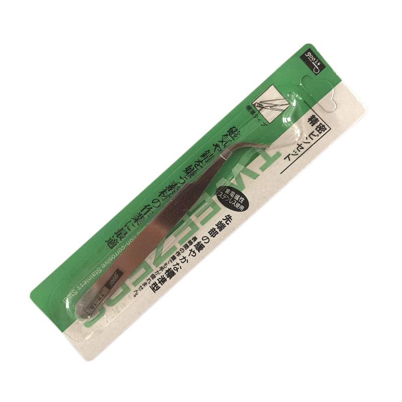 Black Stainless Steel Anti-static Manicure Tweezers - Pointed for Precision Nail Art and Crafting Tools