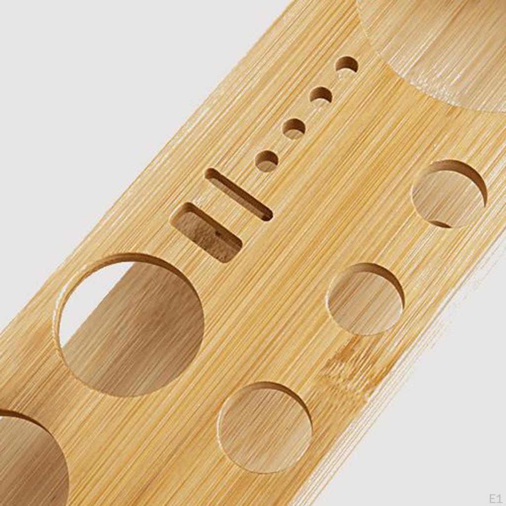 Bartender Kits Stand Cocktail Bartending Set Wooden Practical Bottle Rack Tabletop Barware