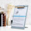 JIELISI A4 support de lecture porte document de bureau avec pince réglable support de lecture de documents pour