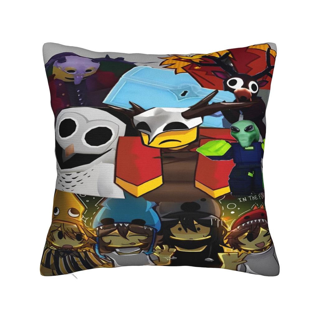 Trendy Bedroom 99 Nights In The Forests Decoration Pillowcases Accessories Video Games Pillow Cover Square Multiple Sizes